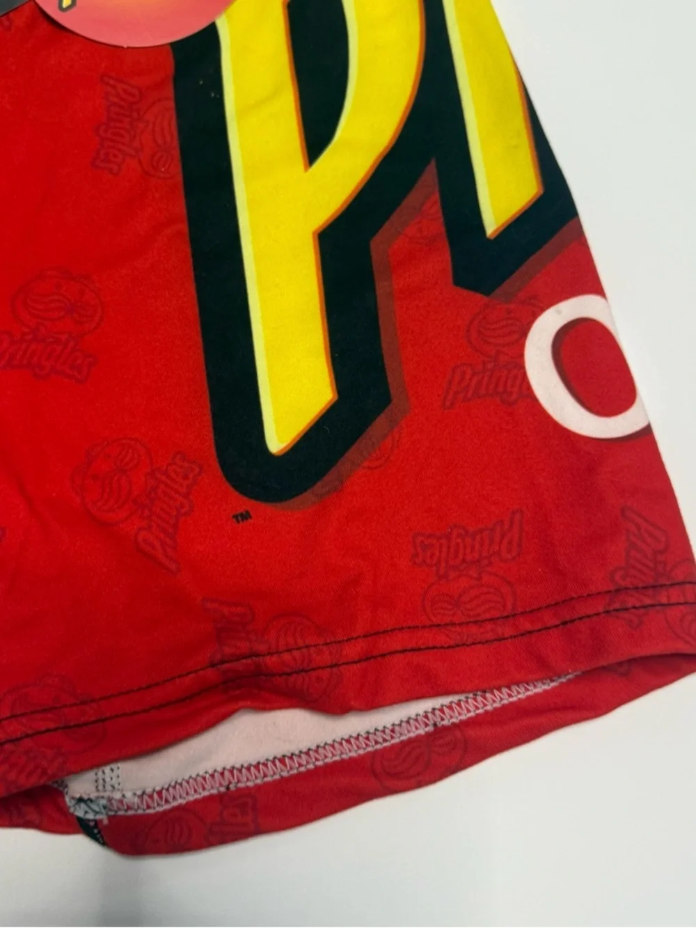 SWAG x Pringles Red Men's Boxer Briefs — Logo Waistband Comfort